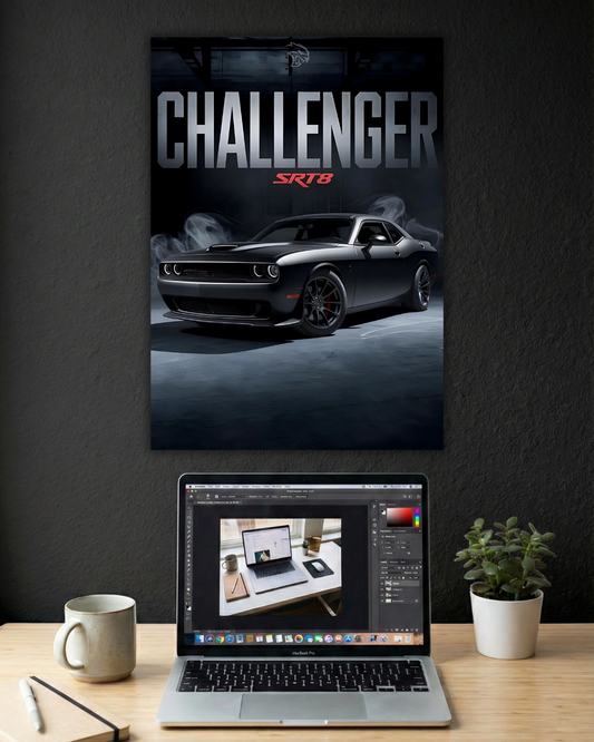 DODGE CHALLENGER SRT8 | CAR POSTER