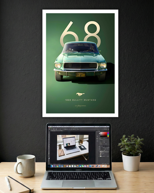 MUSTANG POSTER #02| CAR POSTER