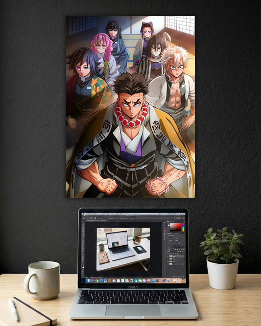 HASHIRA UNITE | SINGLE POSTER | DEMON SLAYER | ANIME