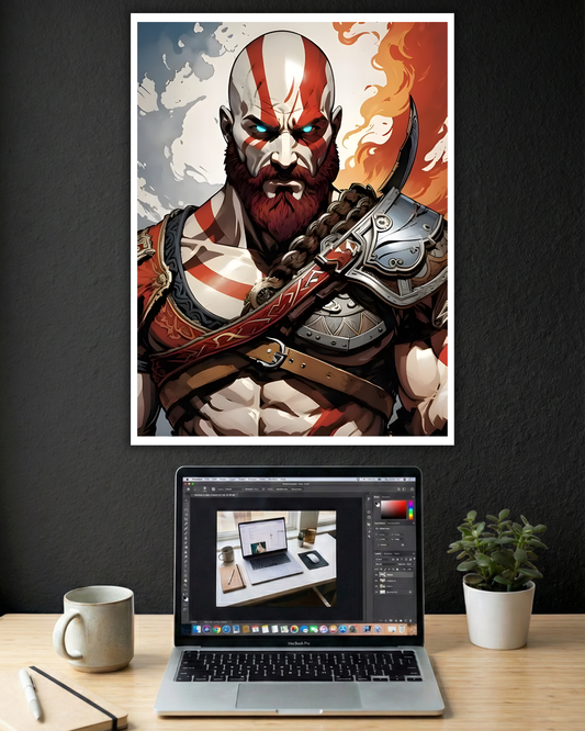 GOD OF WAR-KRATOS | SINGLE POSTER | GAMES POSTER