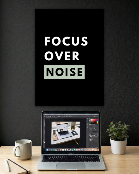 FOCUS MOTIVATION #01 | SINGLE POSTER | MOTIVATIONAL POSTER