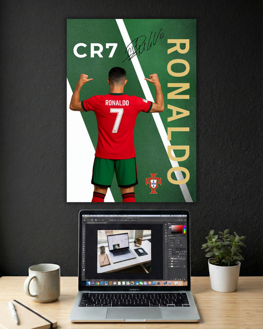 CR7 RONALDO POSTER #02 | SINGLE POSTER | FOOTBALL | SPORTS