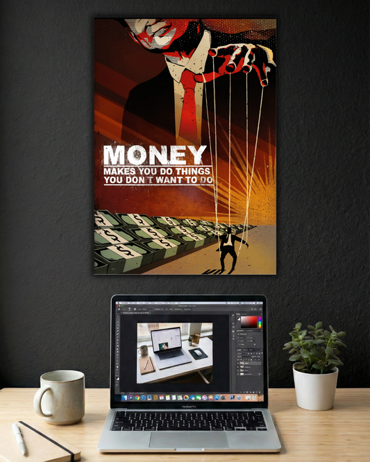 MONEY MOTIVATION POSTER #02 | SINGLE POSTER | MOTIVATIONAL POSTER