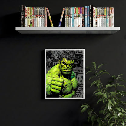 HULK | WOODEN FRAME | MARVEL