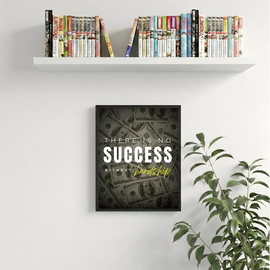 MONEY MOTIVATION | WOODEN FRAME | ANIME