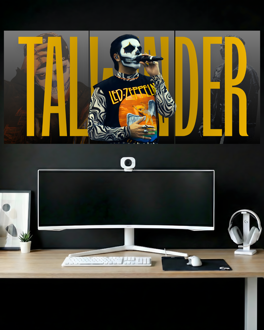 TALWIINDER | 3 PIECE SPLIT DESIGN MUSIC POSTER | MUSIC ARTIST