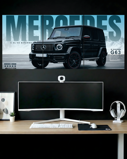 G-Wagon G63| 3 PIECE SPLIT DESIGN CAR POSTER