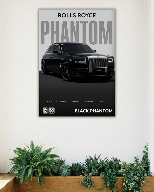 ROLLS ROYCE PHANTOM | CAR POSTER