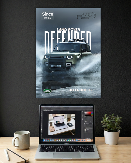 DEFENDER #01 | CAR POSTER