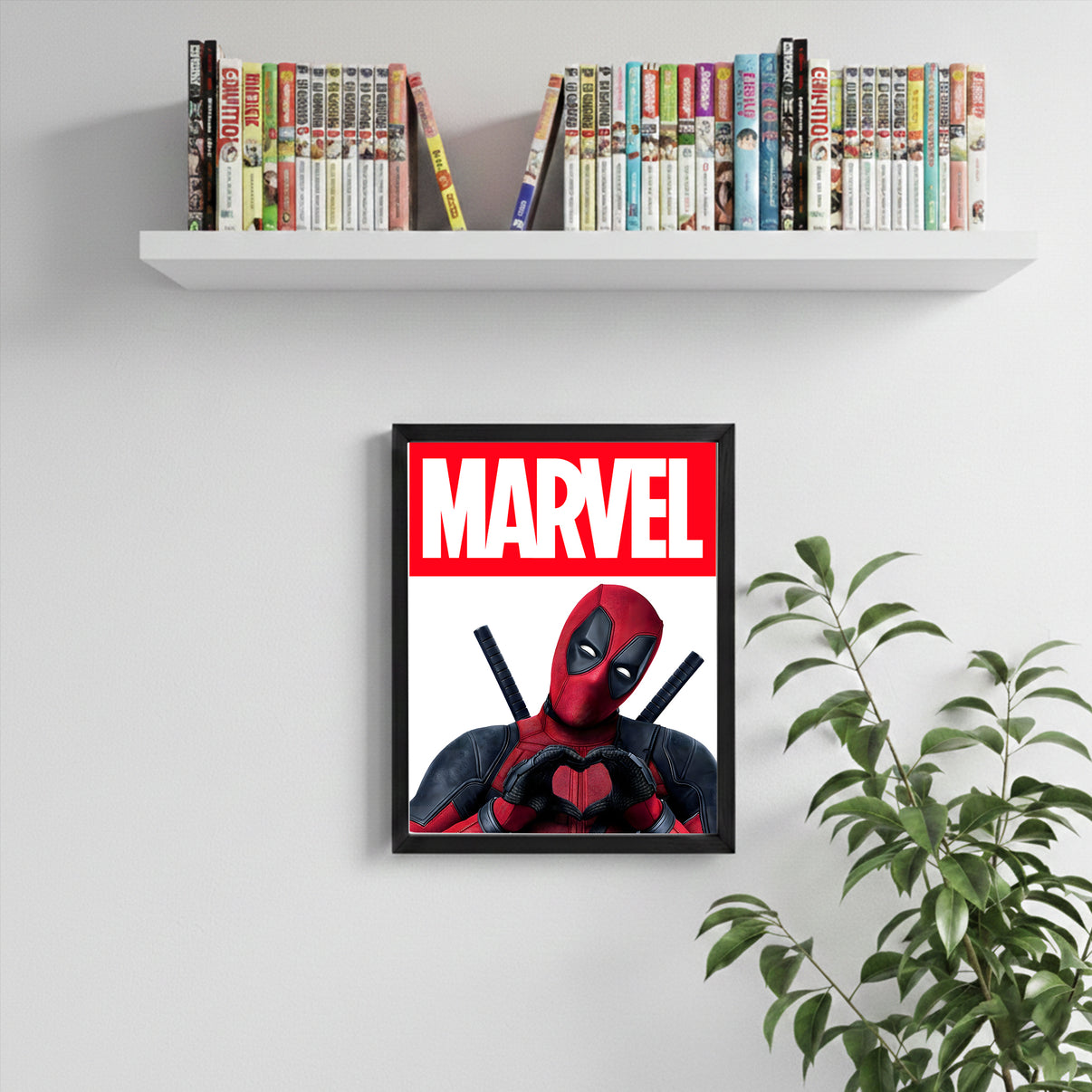 DEADPOOL | WOODEN FRAME | MARVEL – Anime Mandir
