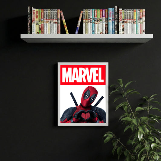 DEADPOOL | WOODEN FRAME | MARVEL