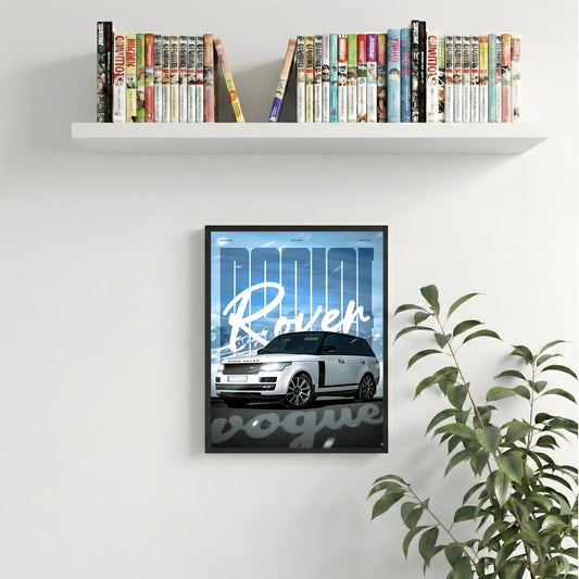 RANGE ROVER | WOODEN FRAME | CARS & BIKE