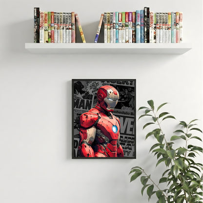IRON MAN | WOODEN FRAME | MARVEL