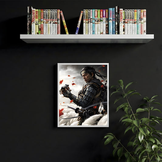 GHOST OS TSHUSHIMA | WOODEN FRAME | GAMES