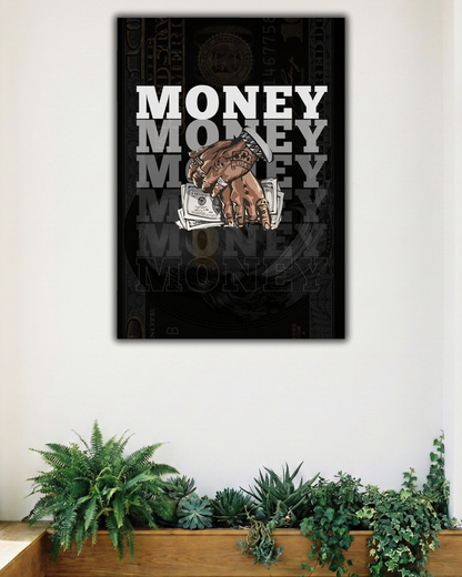 MONEY MOTIVATION #01 | SINGLE POSTER | MOTIVATIONAL POSTER