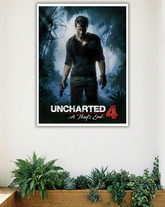 UNCHARTED A THIEFS END | SINGLE POSTER | GAMES POSTER