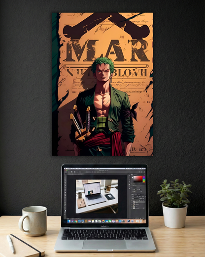 RORONOA ZORO POSTER #03 | SINGLE POSTER | ONE PIECE | ANIME