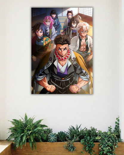 HASHIRA UNITE | SINGLE POSTER | DEMON SLAYER | ANIME