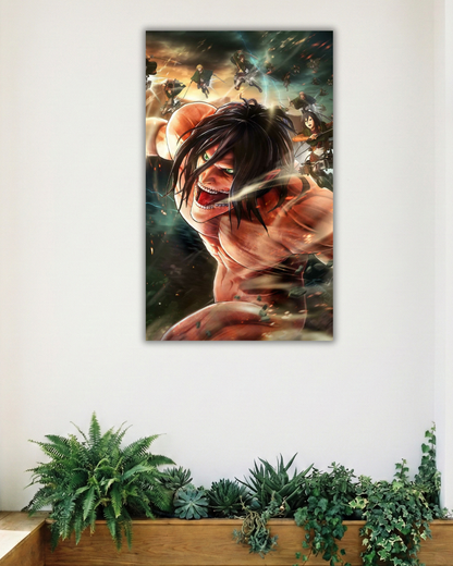 EREN YEAGER | SINGLE POSTER | ATACK ON TITANS | ANIME