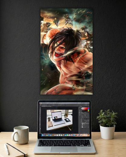 EREN YEAGER | SINGLE POSTER | ATACK ON TITANS | ANIME