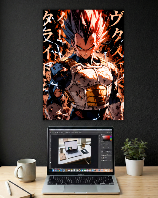 VEGETA POSTER #02 | SINGLE POSTER | DRAGONBALL Z | ANIME