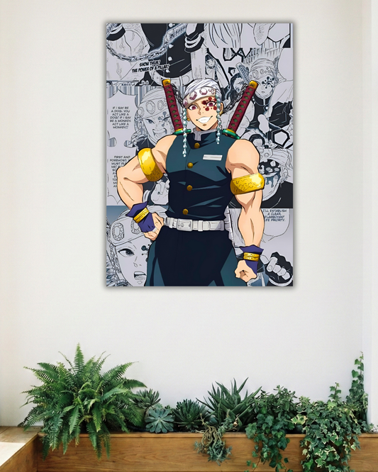 SOUND HASHIRA TENGEN UZUI | SINGLE POSTER | DEMON SLAYER | ANIME