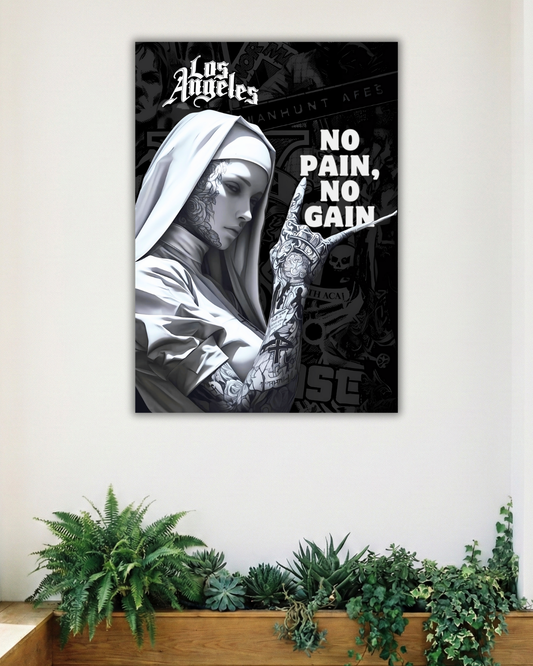 NO PAIN NO GAIN | SINGLE POSTER | MOTIVATIONAL POSTER