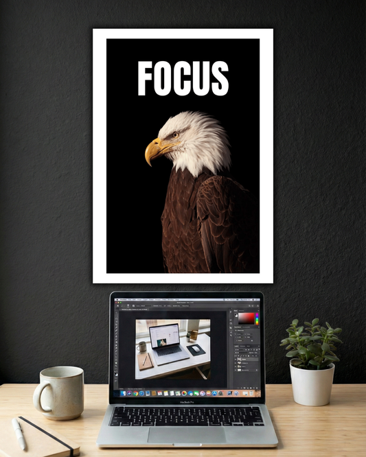 FOCUS MOTIVATION  #02 | SINGLE POSTER | MOTIVATIONAL POSTER