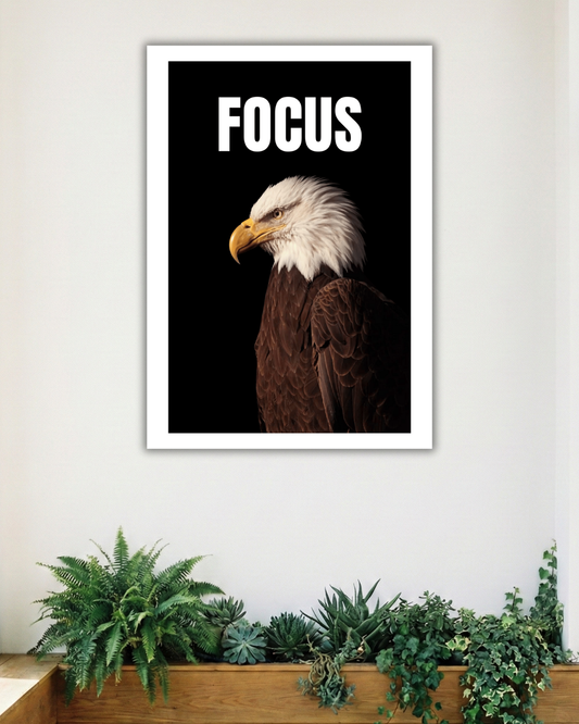 FOCUS MOTIVATION  #02 | SINGLE POSTER | MOTIVATIONAL POSTER