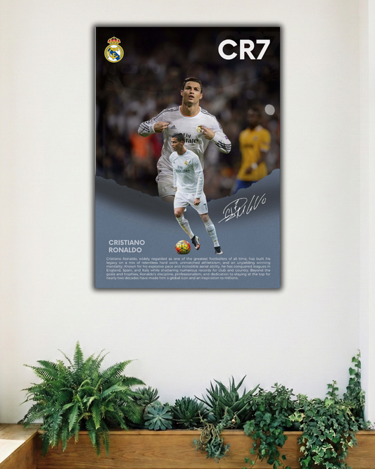CR7 RONALDO | SINGLE POSTER | FOOTBALL | SPORTS