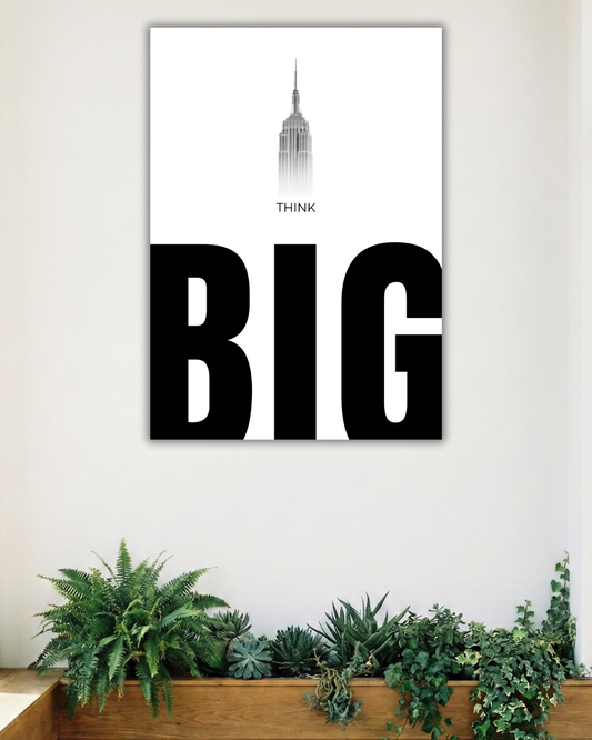 BIG THINGS MOTIVATION | SINGLE POSTER | MOTIVATIONAL POSTER